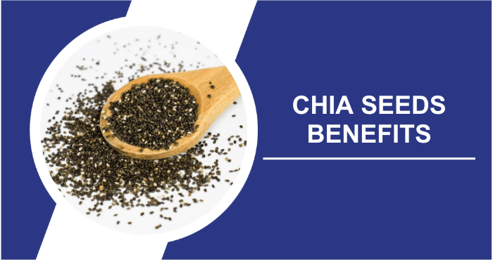 Chia seeds health benefits image