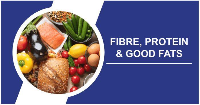 Getting Enough Fibre Protein And Good Fats