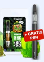 Hanfosan HHC Vape Pen Green Crack Abbild