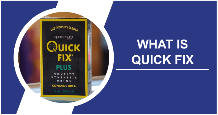 What is quick fix synthetic urine
